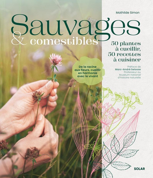 Sauvages & comestibles: 50 plantes à cueillir, 50 recettes à cuisiner: de la racine aux fleurs, cueillir en harmonie avec le vivant