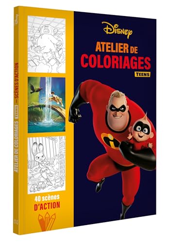DISNEY TEENS: Atelier de coloriages: Scènes d'action