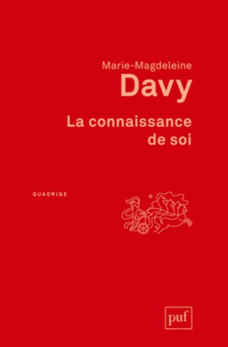 La connaissance de soi (3e édition)