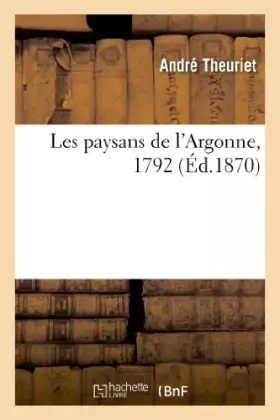 Les paysans de l'argonne, 1792