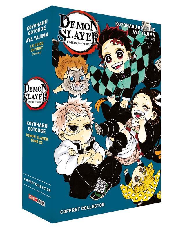 Coffret Demon slayer: tome 22 + roman tome 3