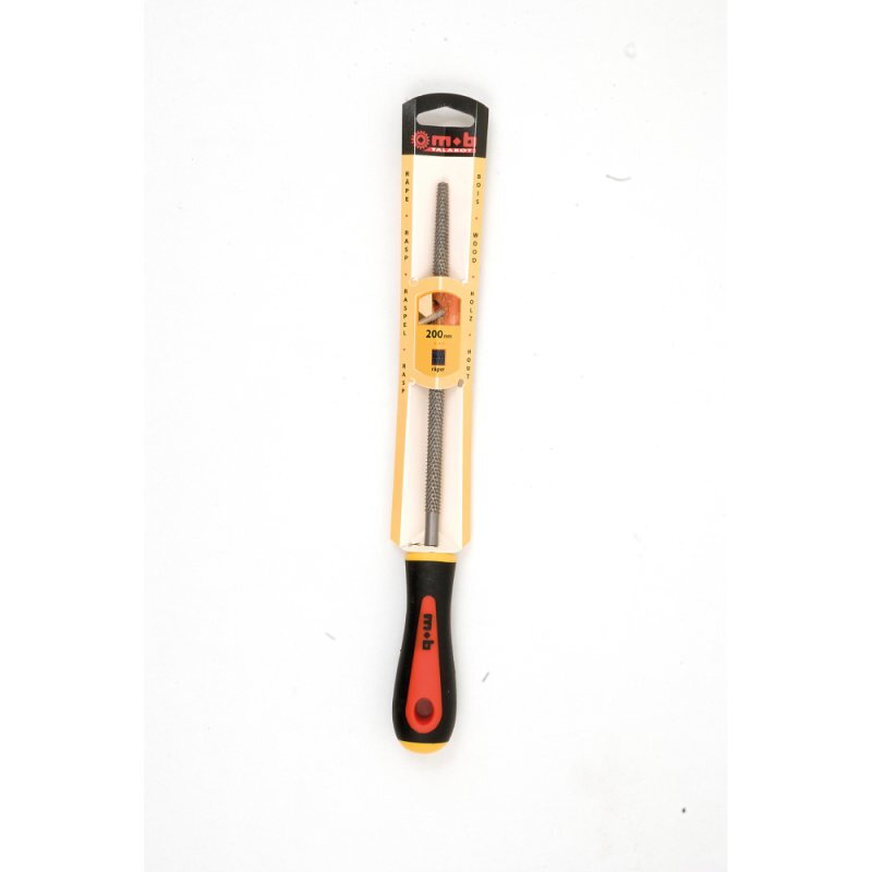 Mob Outillage - Râpe Ronde Bi-matière Moyenne Mob Mondelin 200 X 8 Mm - 0942206201
