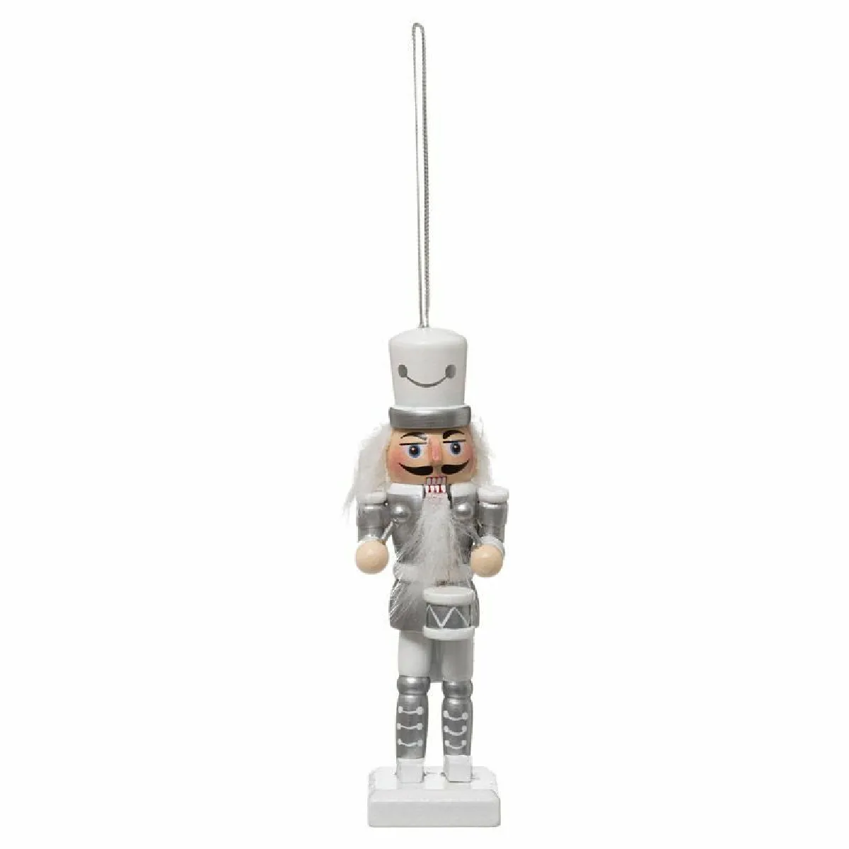 Sujet De Noël Casse Noisette Argent 12 - Feeric Lights & Christmas