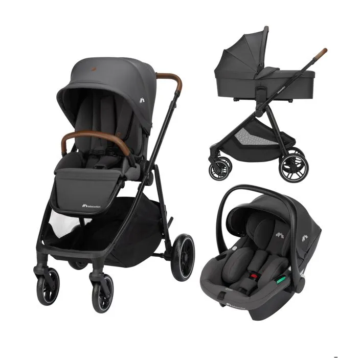 Pack Poussette Trio Luvia Mineral Graphite