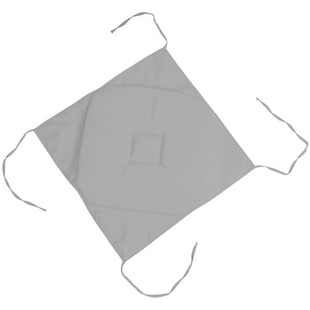 Galette De Chaise 4 Rabats 40 X 40 Cm Nelsen Gris Perle