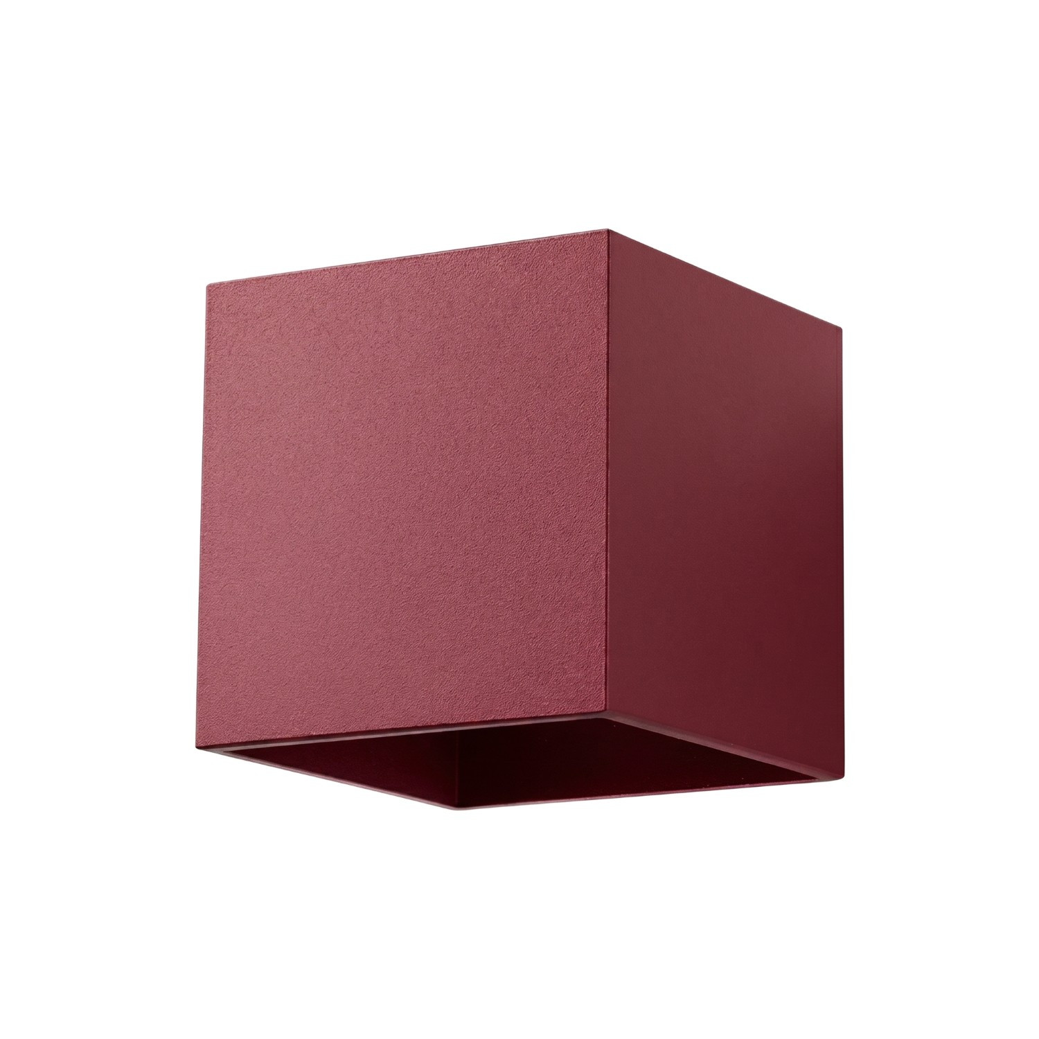 Appliques Quad Aluminium Bourgogne 1xg9 10cm Sollux