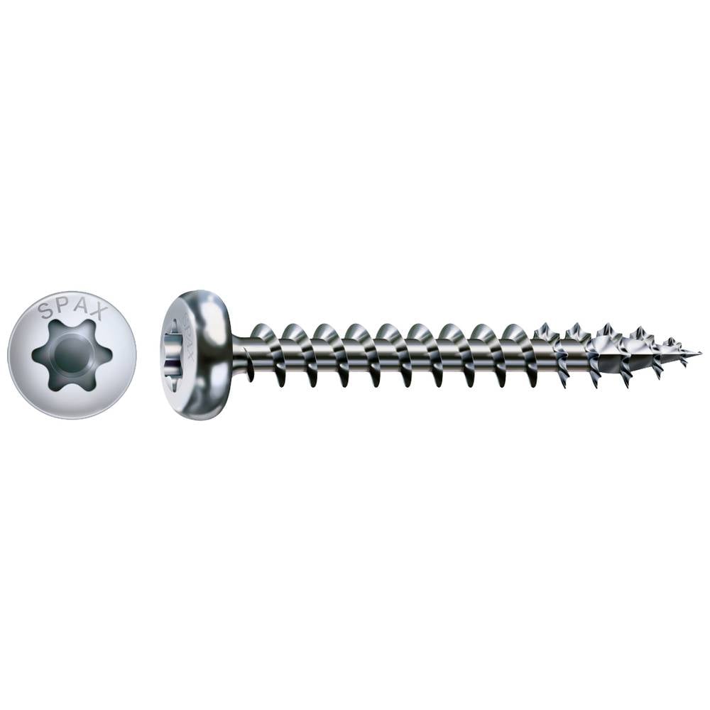 Spax 0201010450405 Vis À Bois 4.5 Mm 40 Mm T-star Plus Acier Wirox 500 Pc(s)