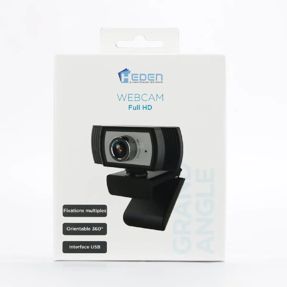 Heden Webcam Hd, Appels Et Enregistrements Vidéo Full Hd 1080p, Gaming Stream, Deux Microphones, Petite, Agile, Réglabl