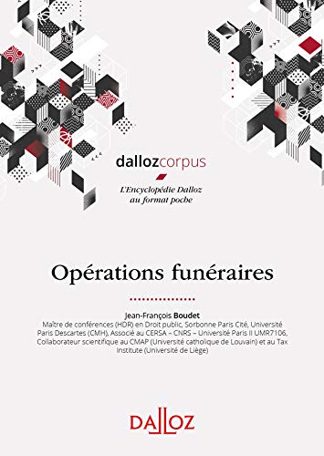Opérations funéraires