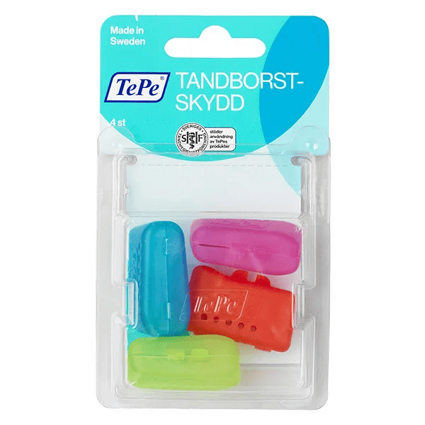 TePe Capuchons de protection pour brosses à dents 4 pièces