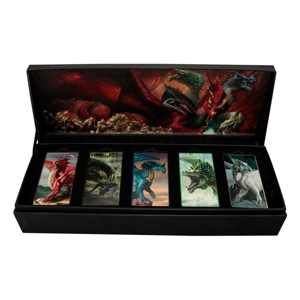 Objet décoratif pièces de monnaie Fanattik Dungeons & Dragons Chromatic Dragons Ingot