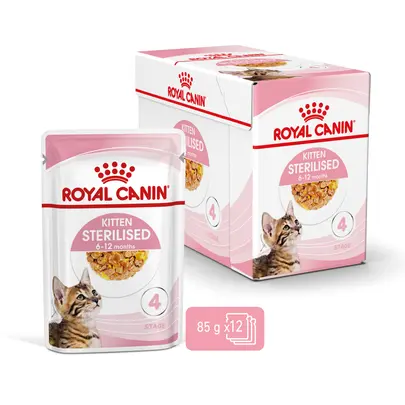ROYAL CANIN-Royal Canin Sachet Gelée Kitten Sterilised - 12 x 85 g