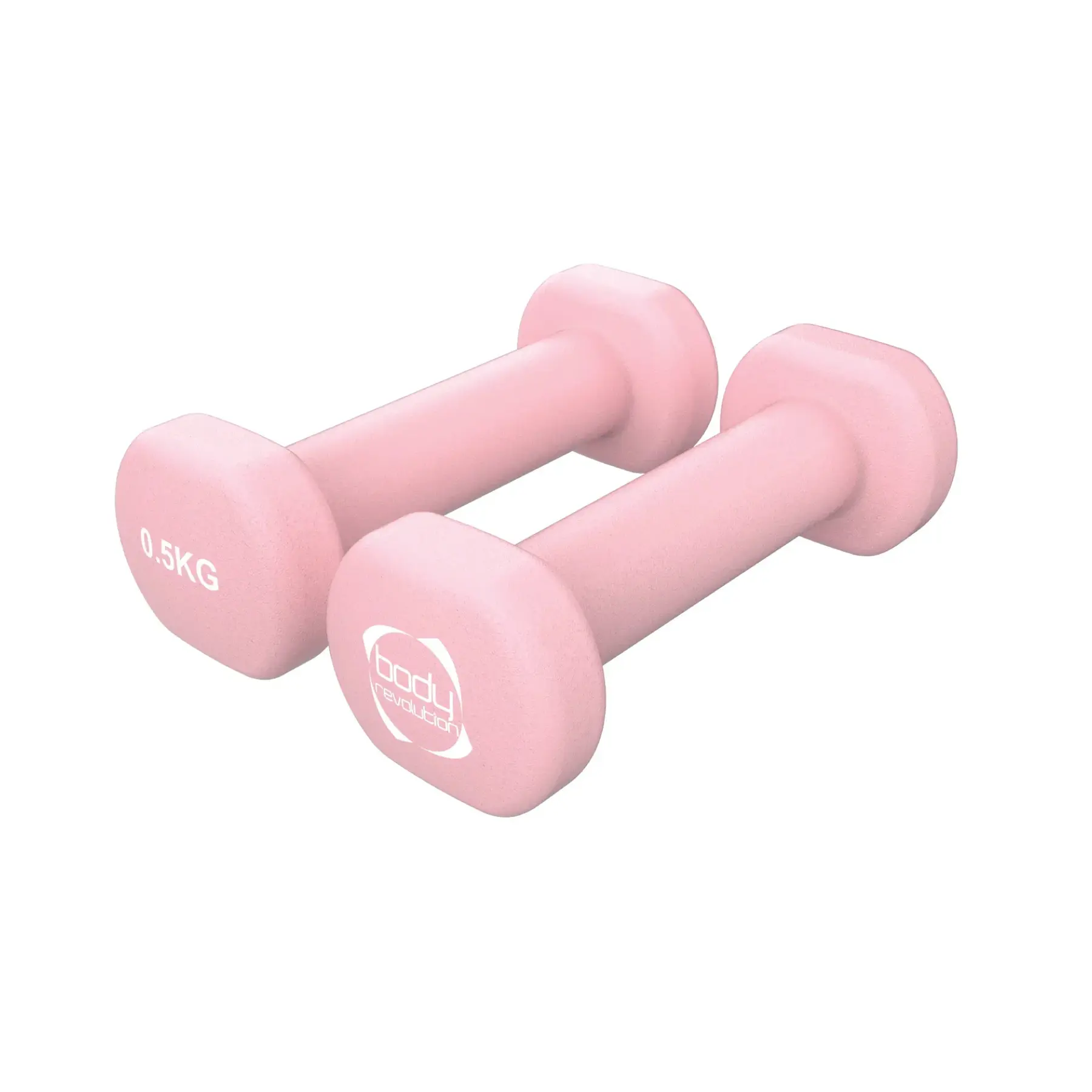 Haltère en néoprène Body Revolution 0,5kg (x2)