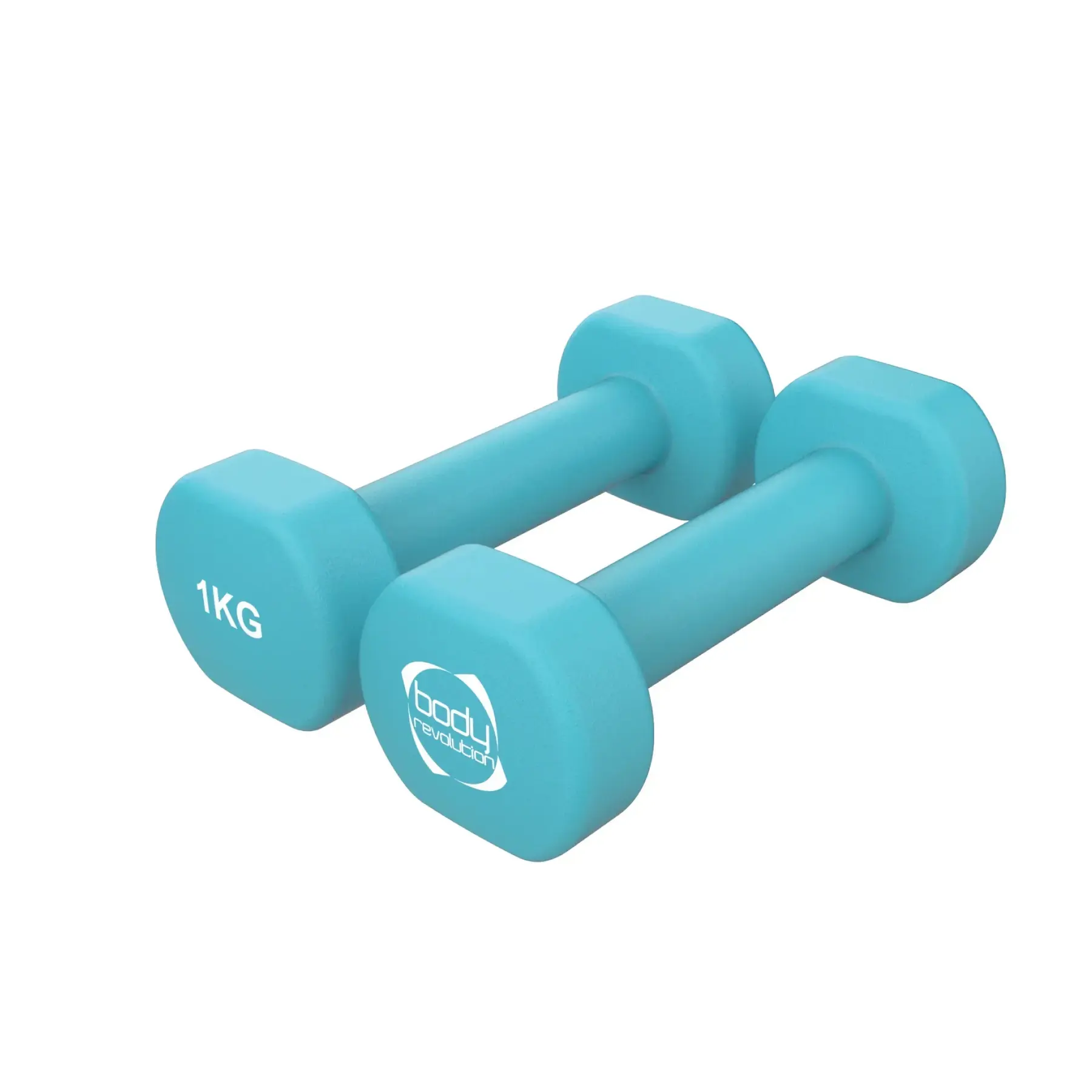 Haltère en néoprène Body Revolution 1kg (x2)