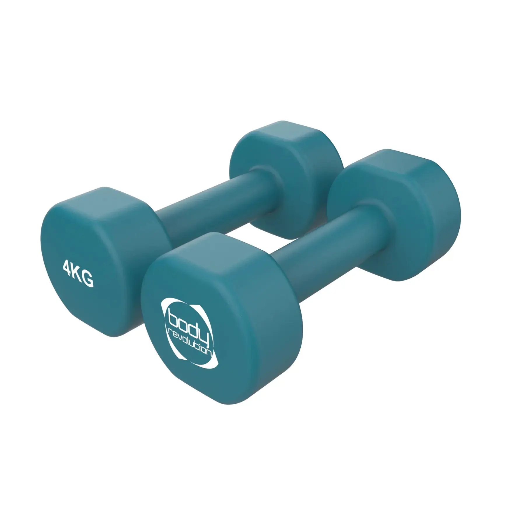 Haltère en néoprène Body Revolution 4kg (x2)