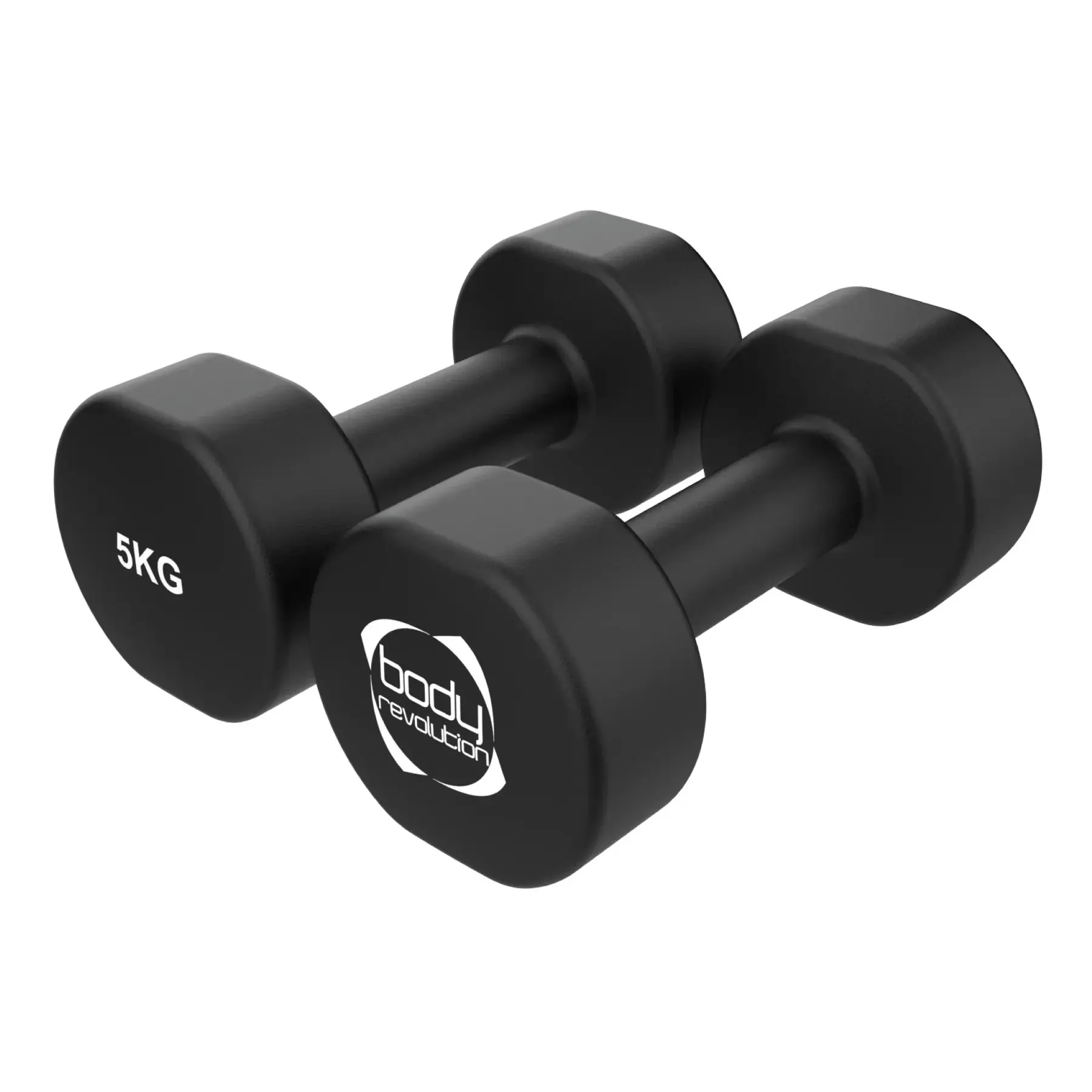 Haltère en néoprène Body Revolution 5kg (x2)