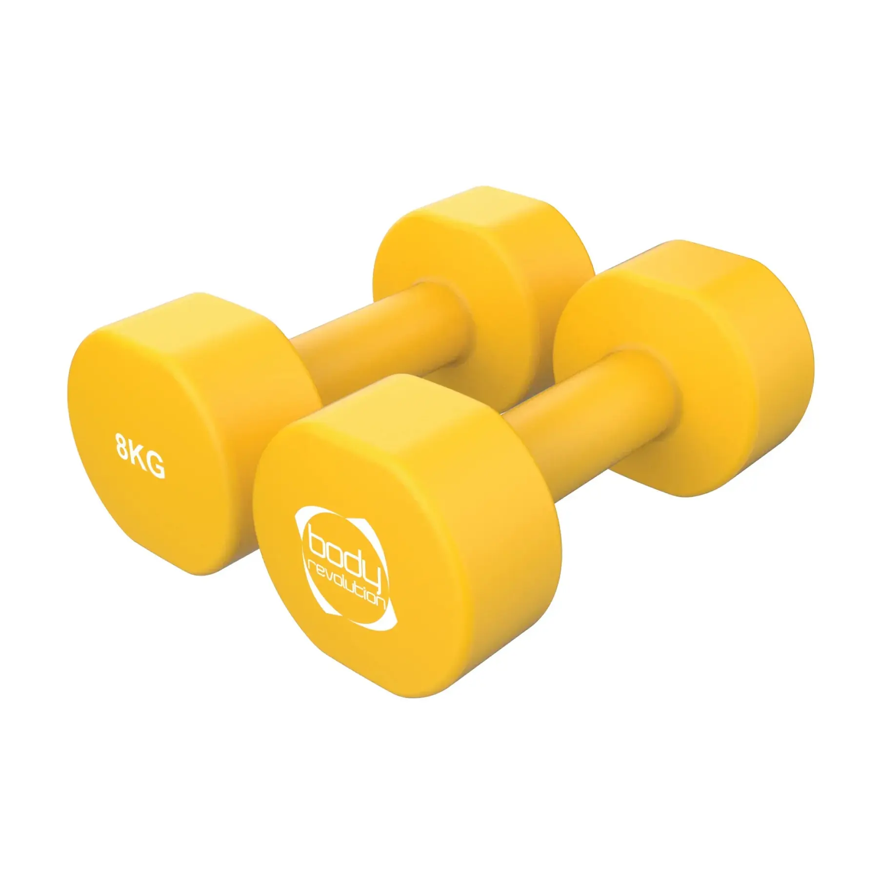 Haltère en néoprène Body Revolution 8kg (x2)