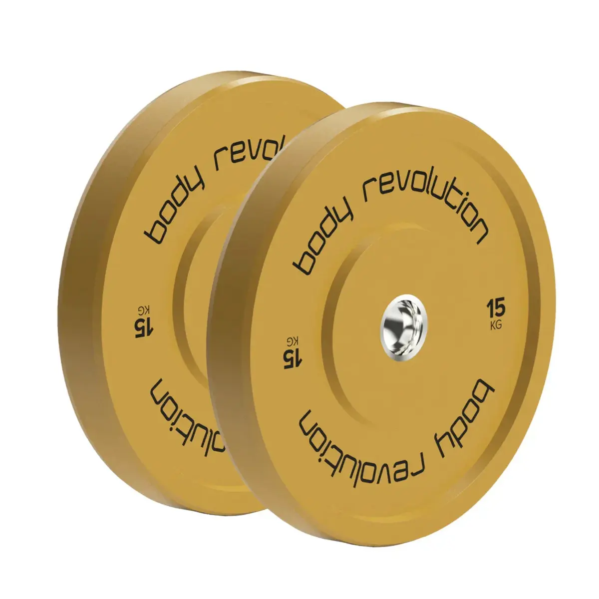 Disque de musculation olympiques Body Revolution 15kg (x2)