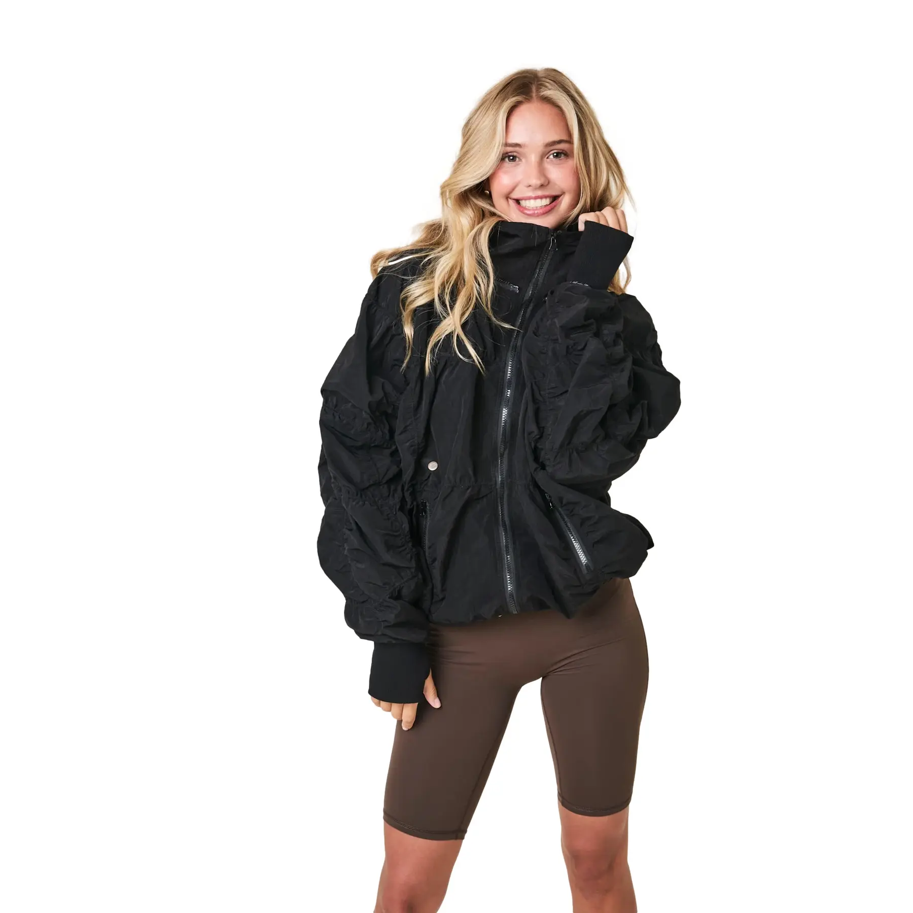 Veste imperméable à capuche amovible femme Cartel Copenhagen Ridge