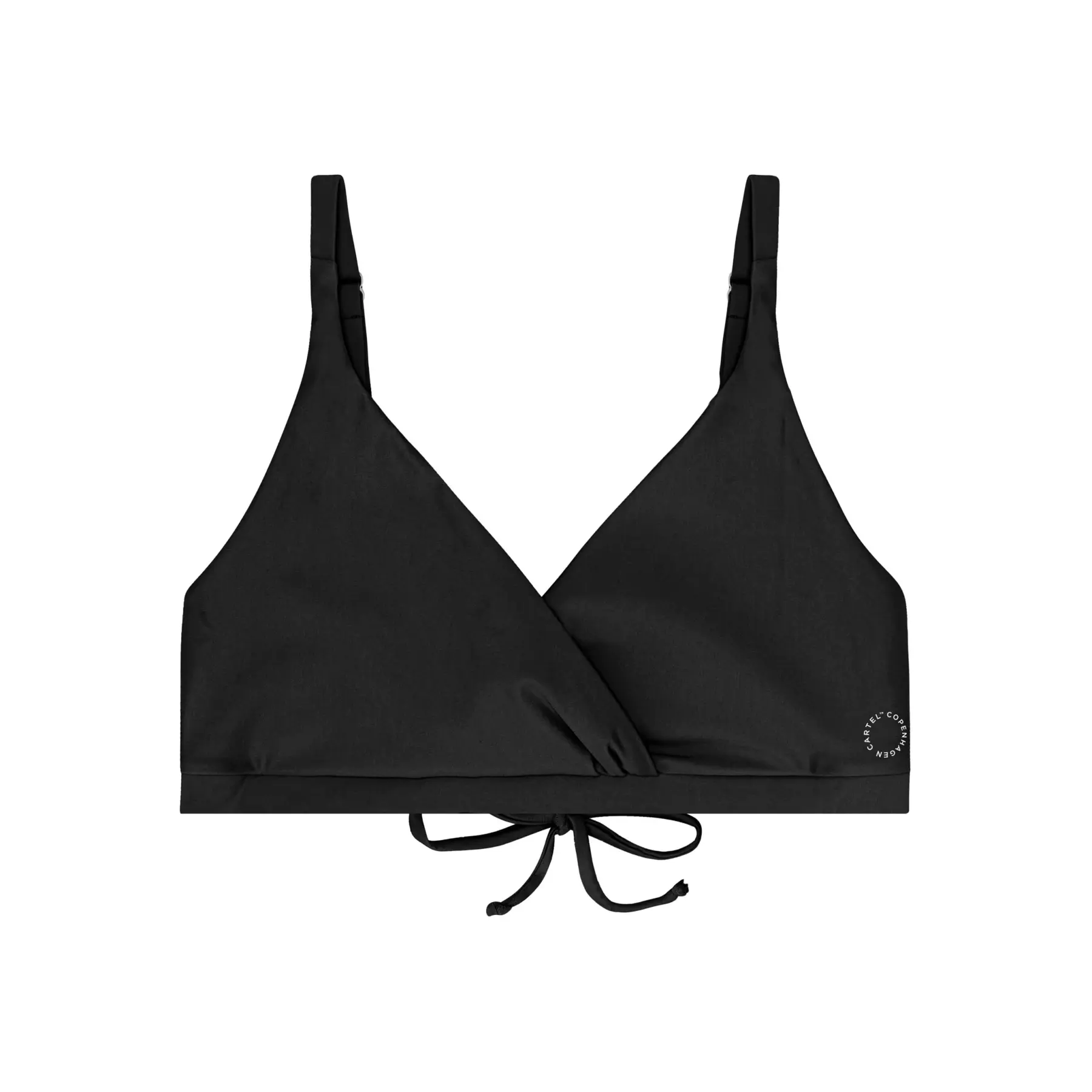 Haut de maillot de bain drapé femme Cartel Copenhagen Istana