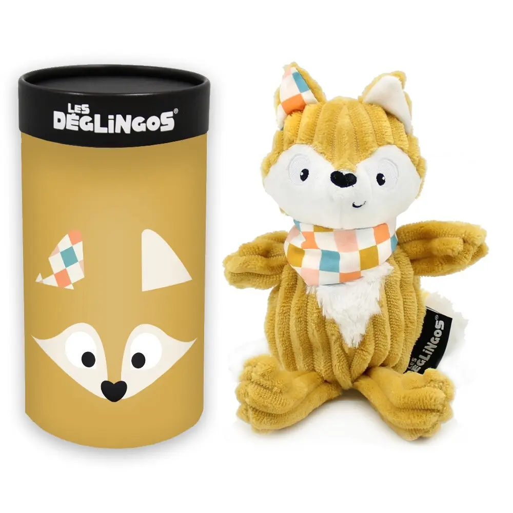 Peluche Deglingos Petit Simply Cyranos Le Renard En Boite