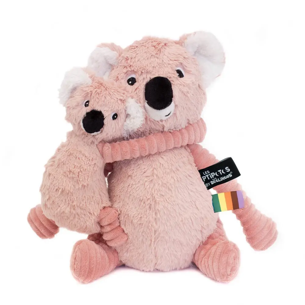 Peluche Deglingos Ptipotos Koala Maman/Bebe