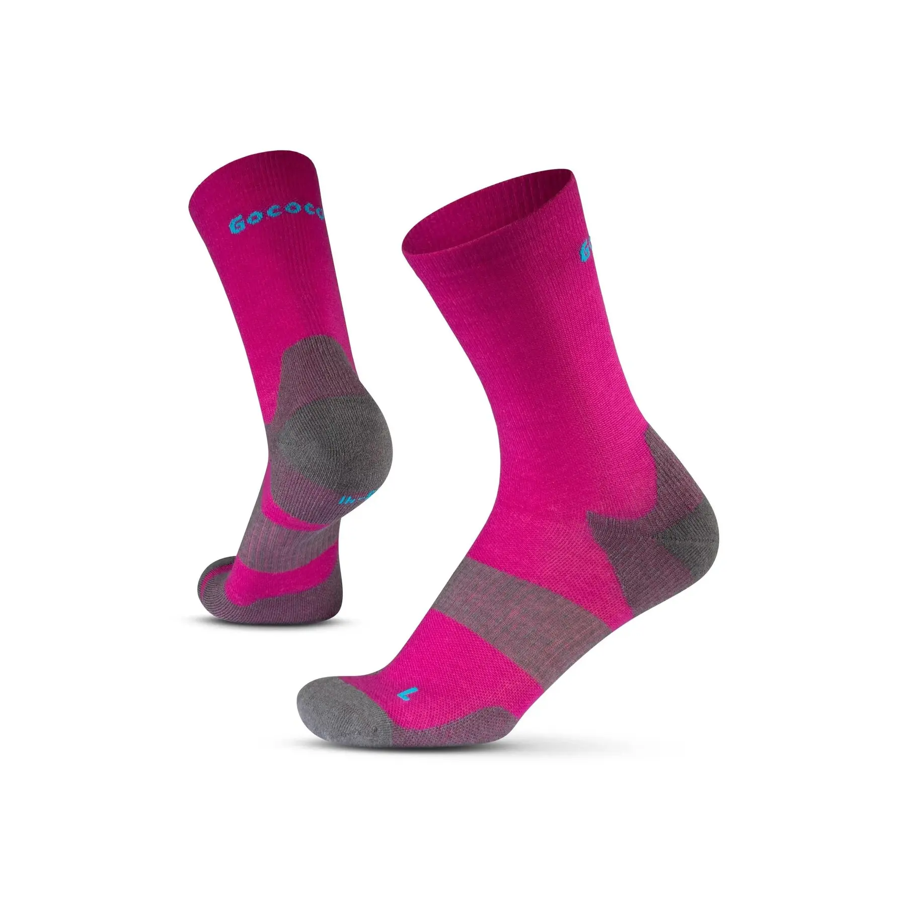 Chaussettes techniques hautes en laine Gococo