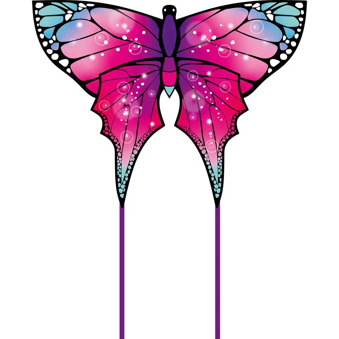 Cerf-volant HQ-Invento Ecoline Papillon Guimauve (x2)