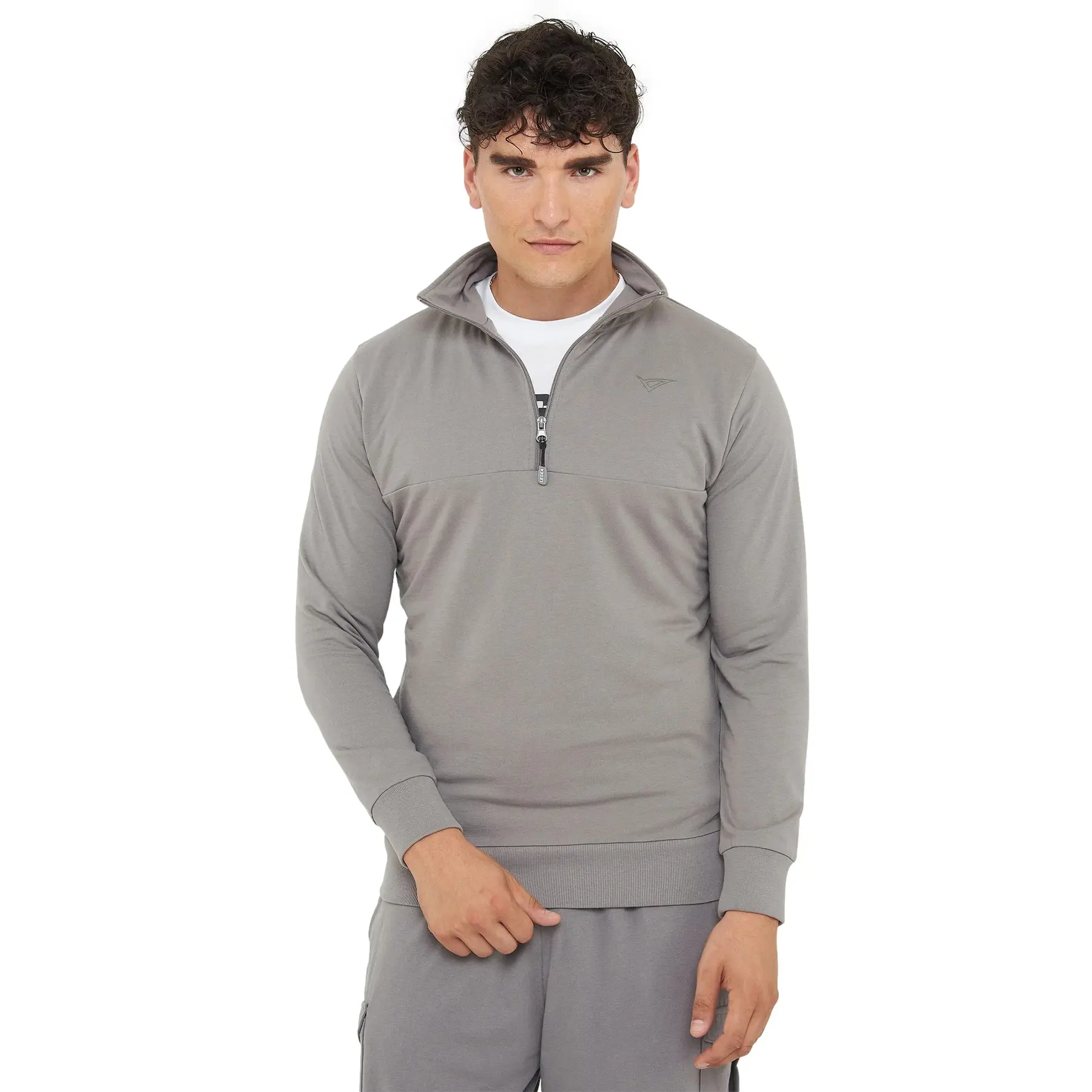 Sweatshirt en coton à demi-zip Legea Club