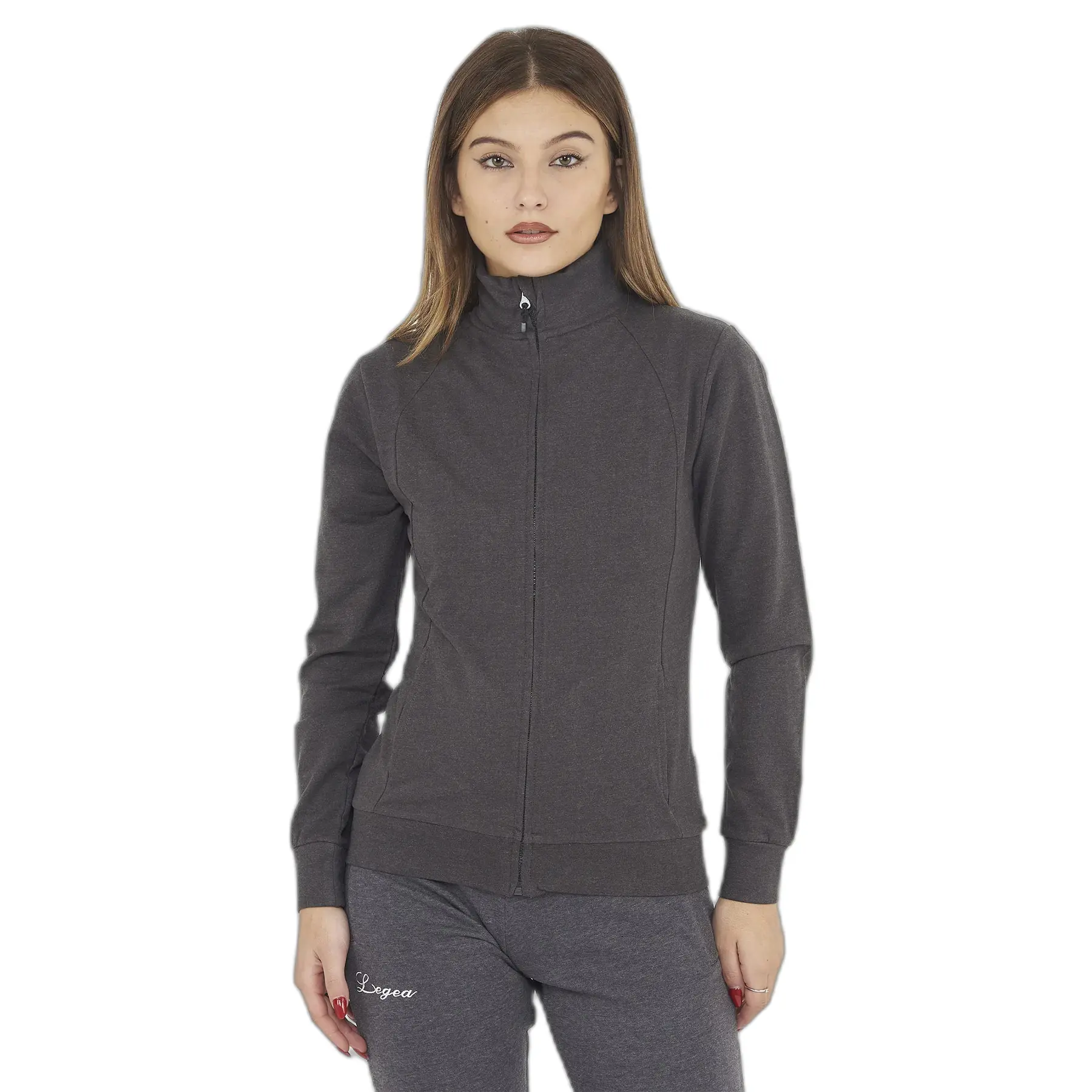 Sweatshirt cintré zippé femme Legea Ridaka