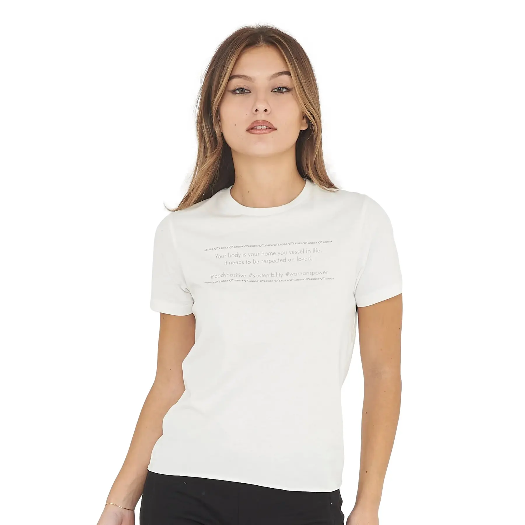 T-shirt en coton femme Legea Gaminede