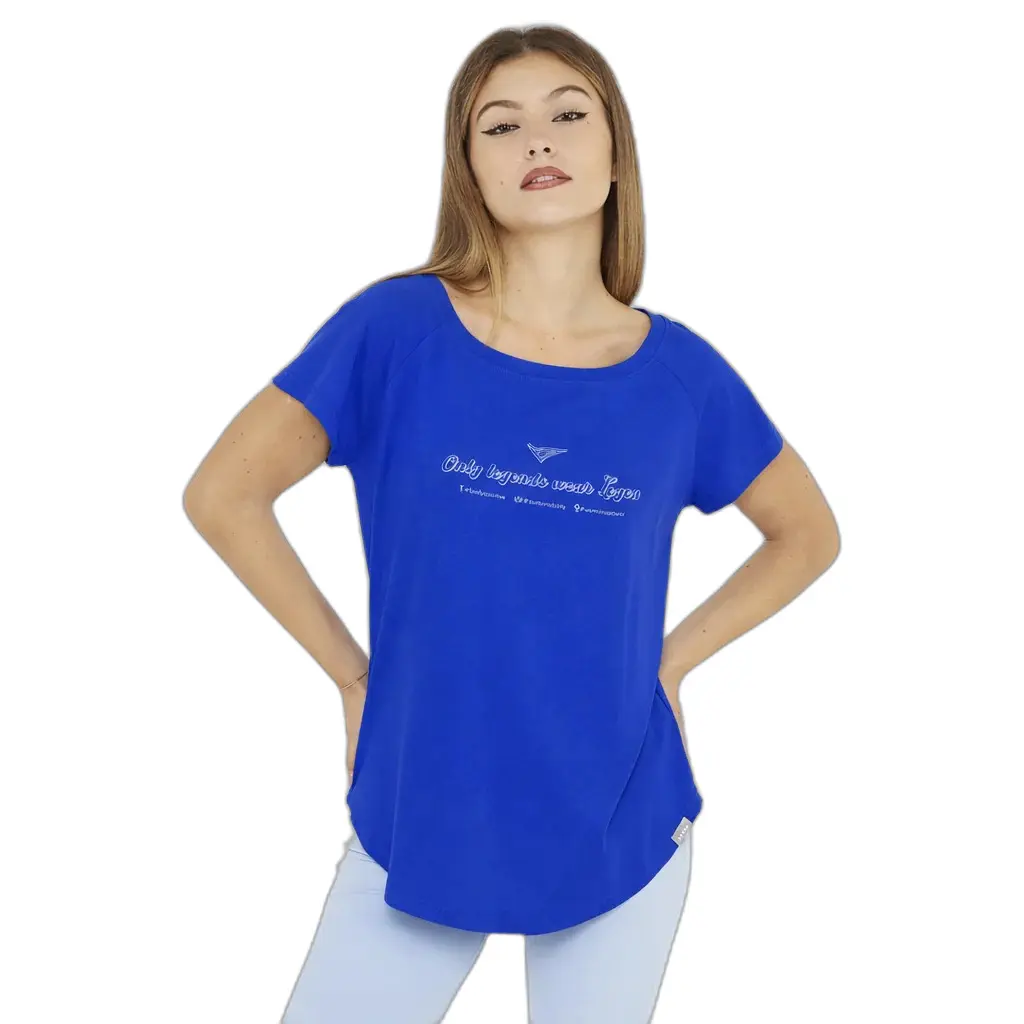 T-shirt en coton femme Legea Cillene