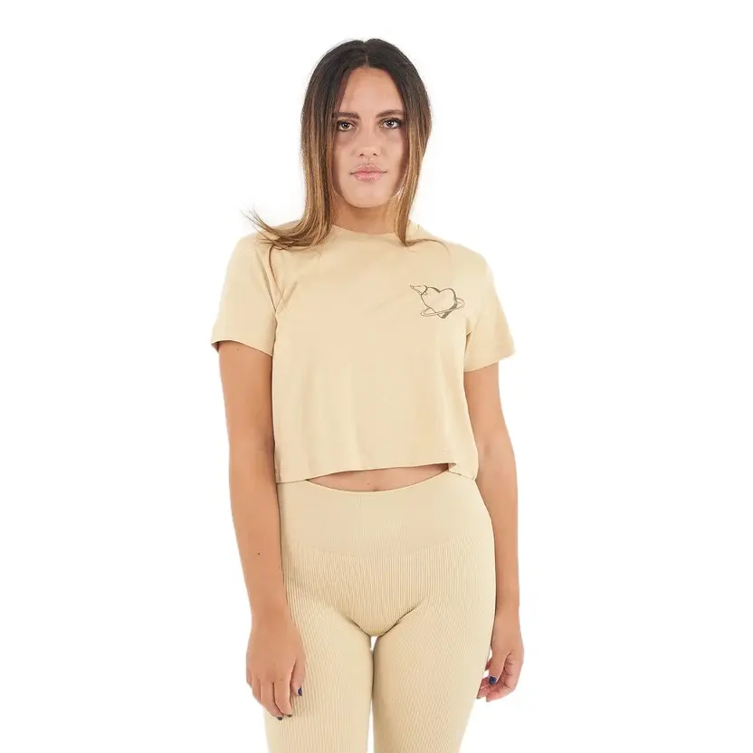 T-shirt court en coton femme Legea Special