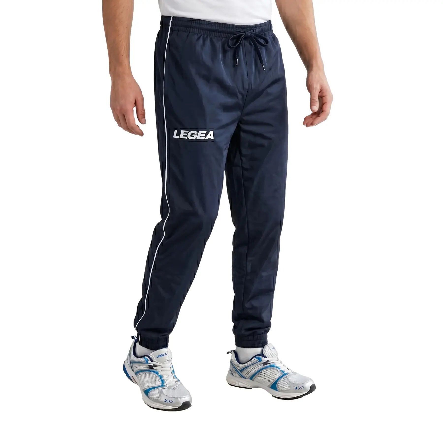 Pantalon de jogging en polyester avec bas élastiqué Legea Florida