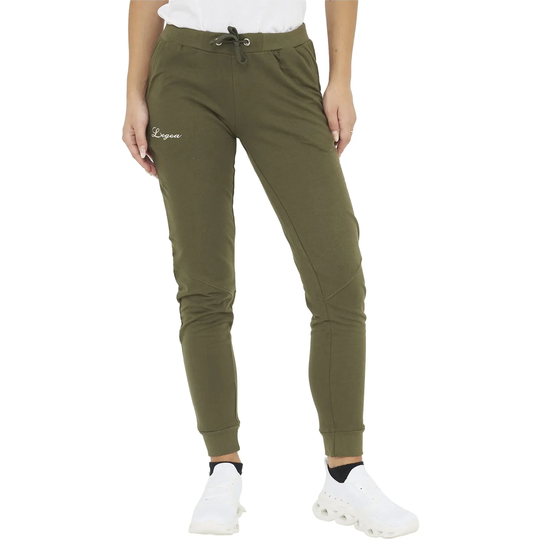 Pantalon de jogging en coton avec poche zippée femme Legea Galy