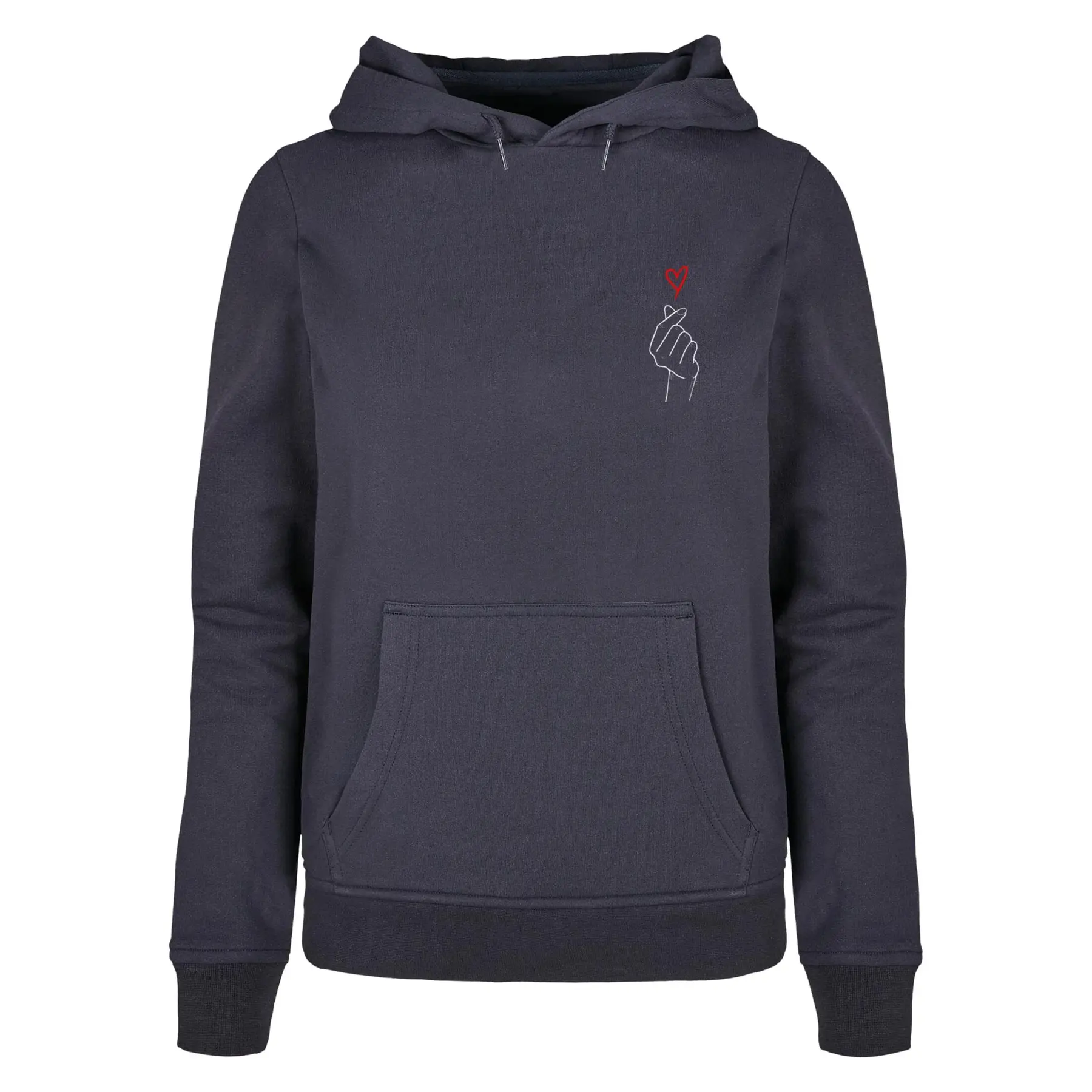 Sweatshirt à capuche femme Merchcode K Heart