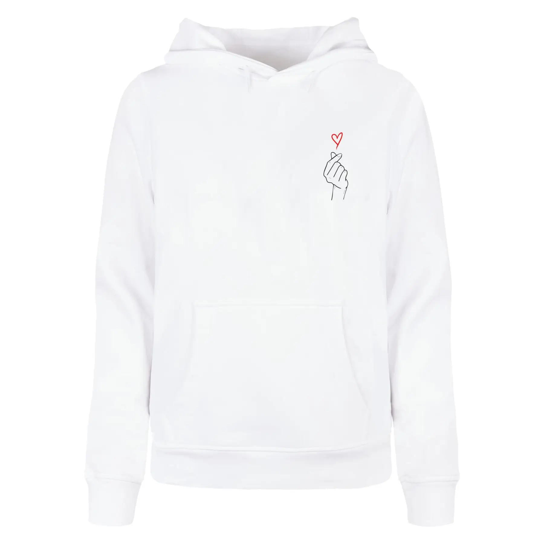 Sweatshirt à capuche femme Merchcode K Heart