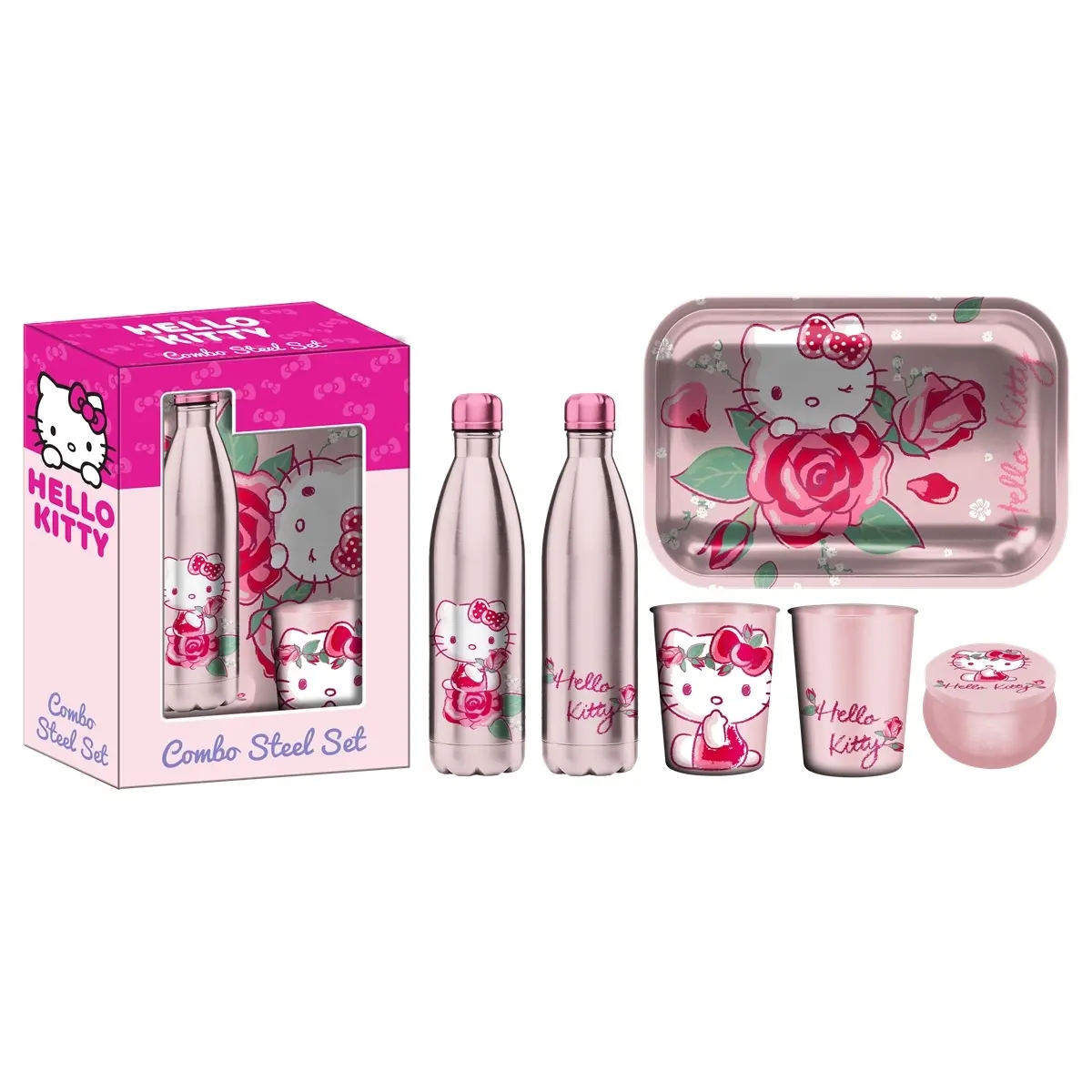 Coffret combo acier Nomadict Hello Kitty
