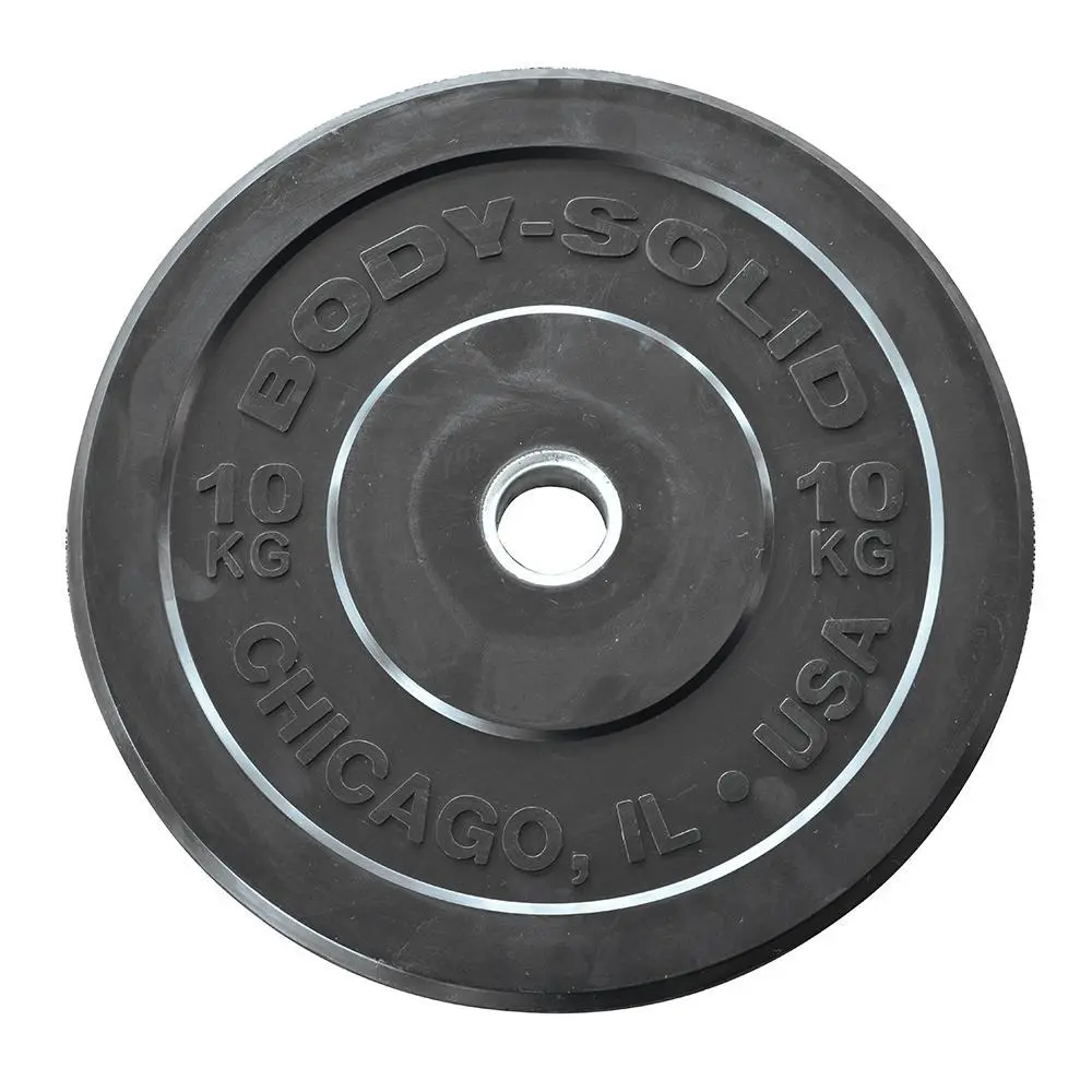 Chicago Extreme Bumper Plates 10 kg Body-Solid