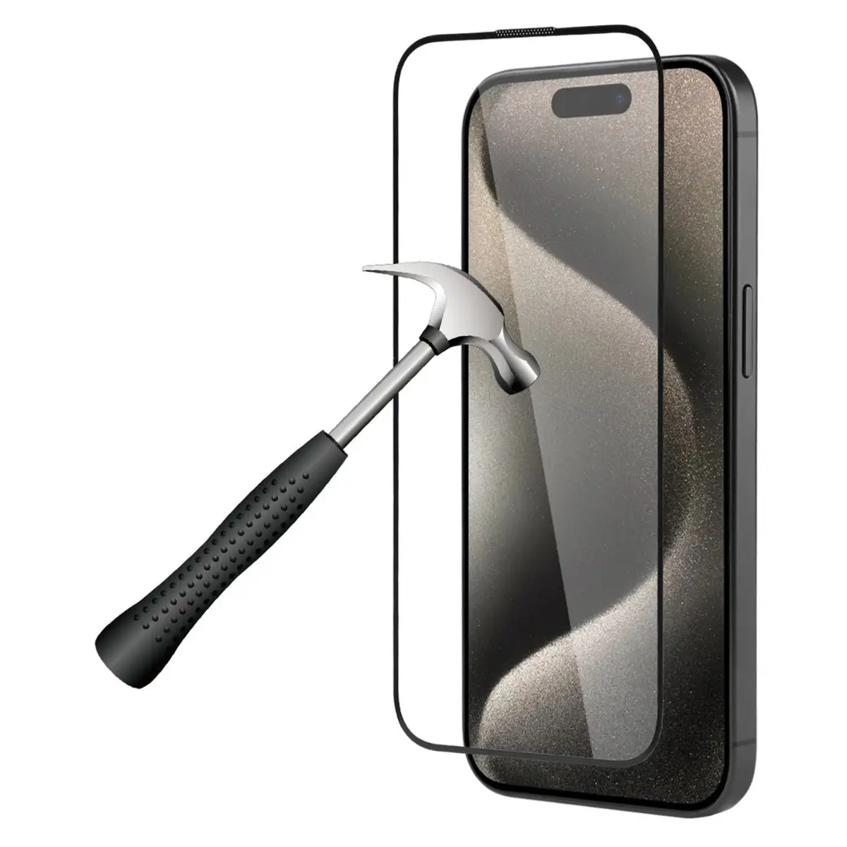 Film De Protection En Verre Trempé Platyne Pour Iphone 15pro - Anti-poussière, Sans Bulles Et Haute Résistance