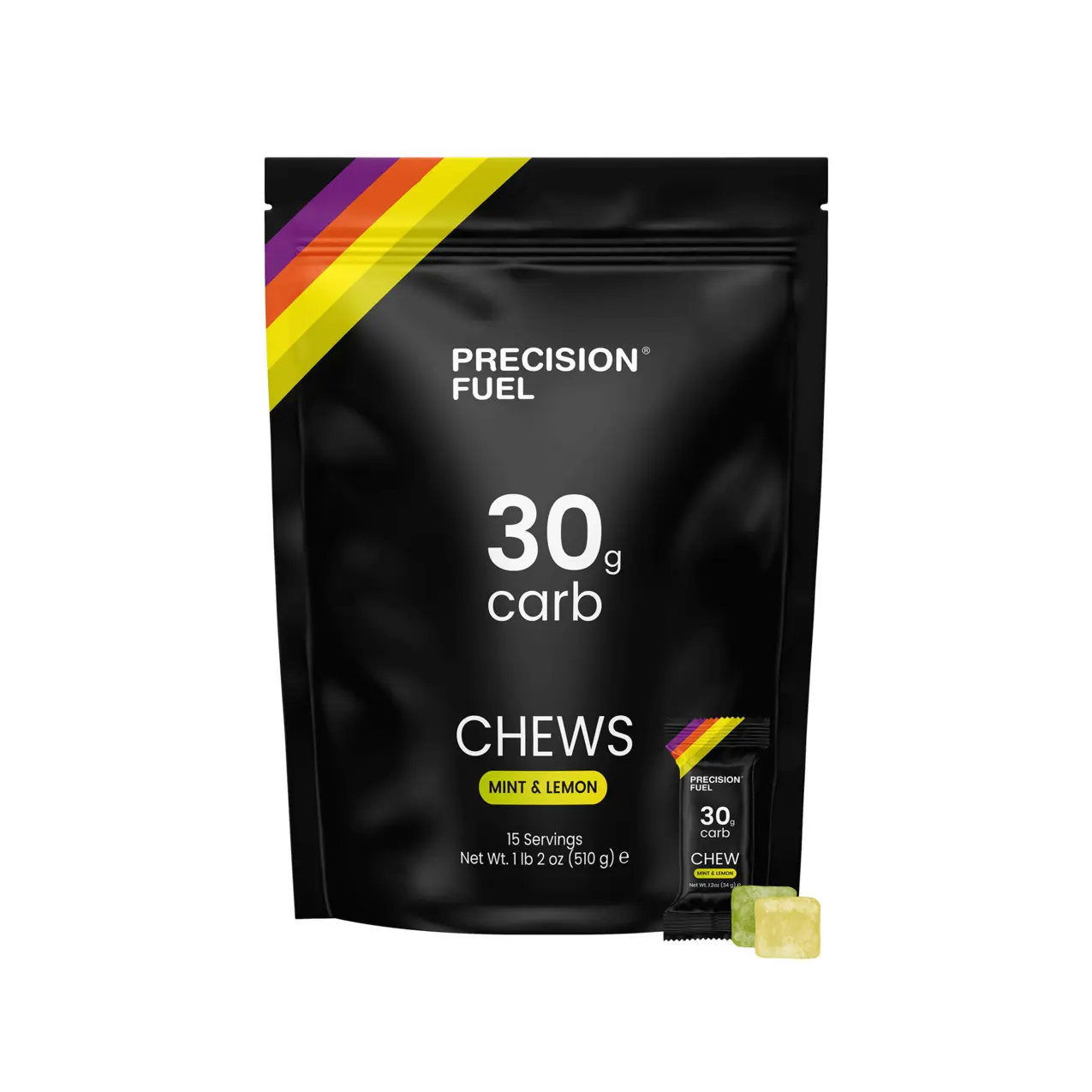 gommes énergétiques Precision Fuel & Hydration 30 menthe et citron (x15)