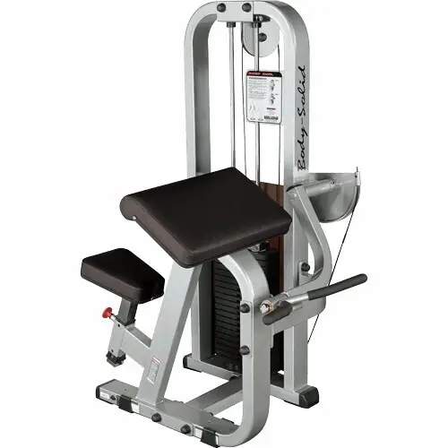 Appareil de musculation bicep curl avec pile de poids 95 Kg ProClubLine