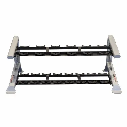 Rack de rangement d'haltères selles à 2 niveaux ProClubLine