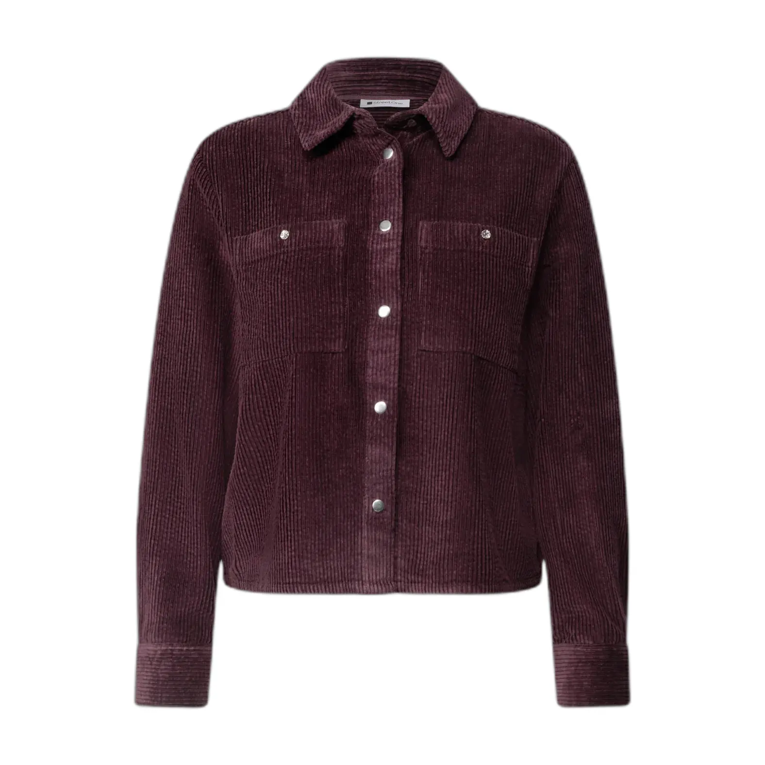 Chemise manches longues femme Street One Courduroy