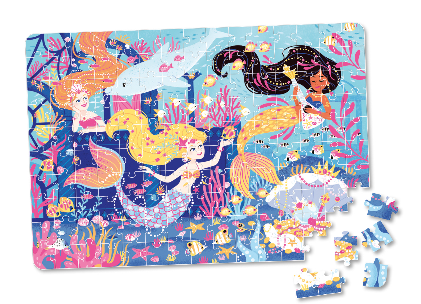 Puzzle Le trésor des sirènes - 150 pièces