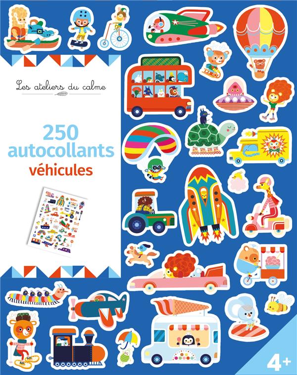 250 autocollants: véhicules