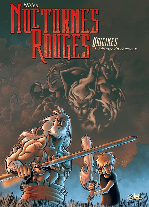 Nocturnes rouges - origines Tome 1 - l'héritage du chasseur