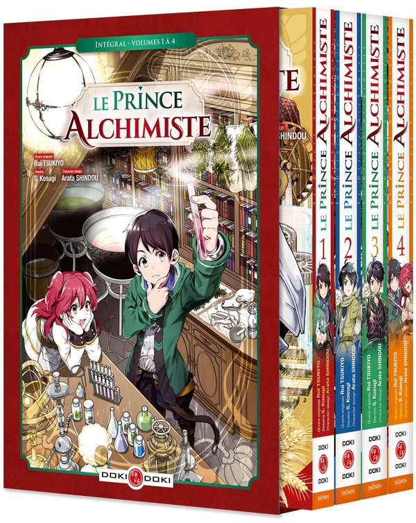 Le prince alchimiste: intégral volumes 1 à 4