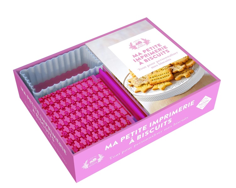 Coffret Ma petite imprimerie à biscuits: Tout pour personnaliser mes biscuits