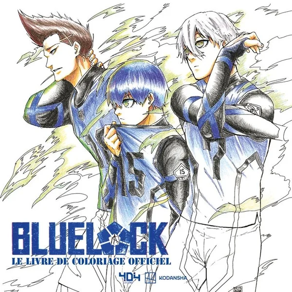 Blue Lock: Le livre de coloriage officiel